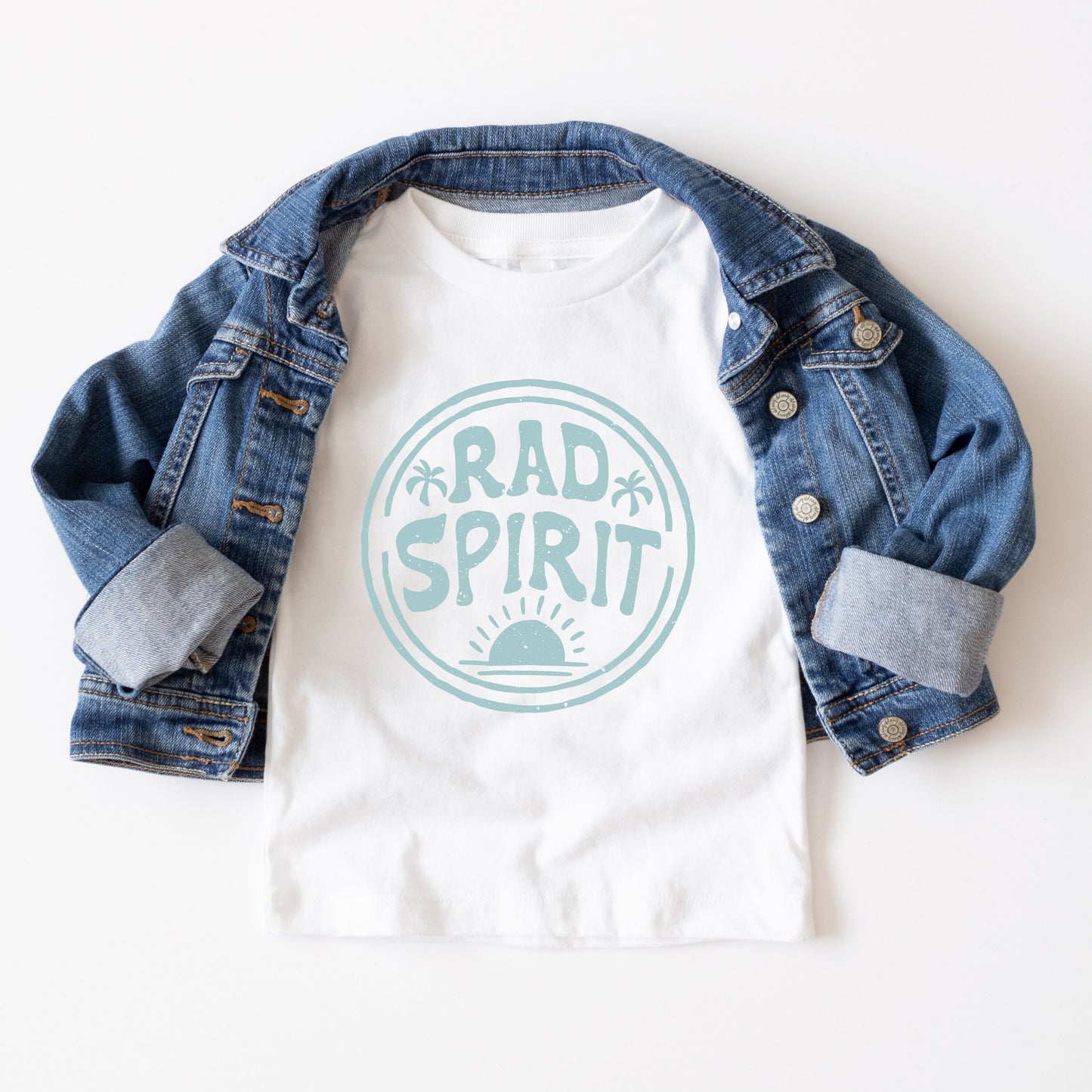 Rad Spirit Circle | Youth Short Sleeve Crew Neck by The Juniper Shop