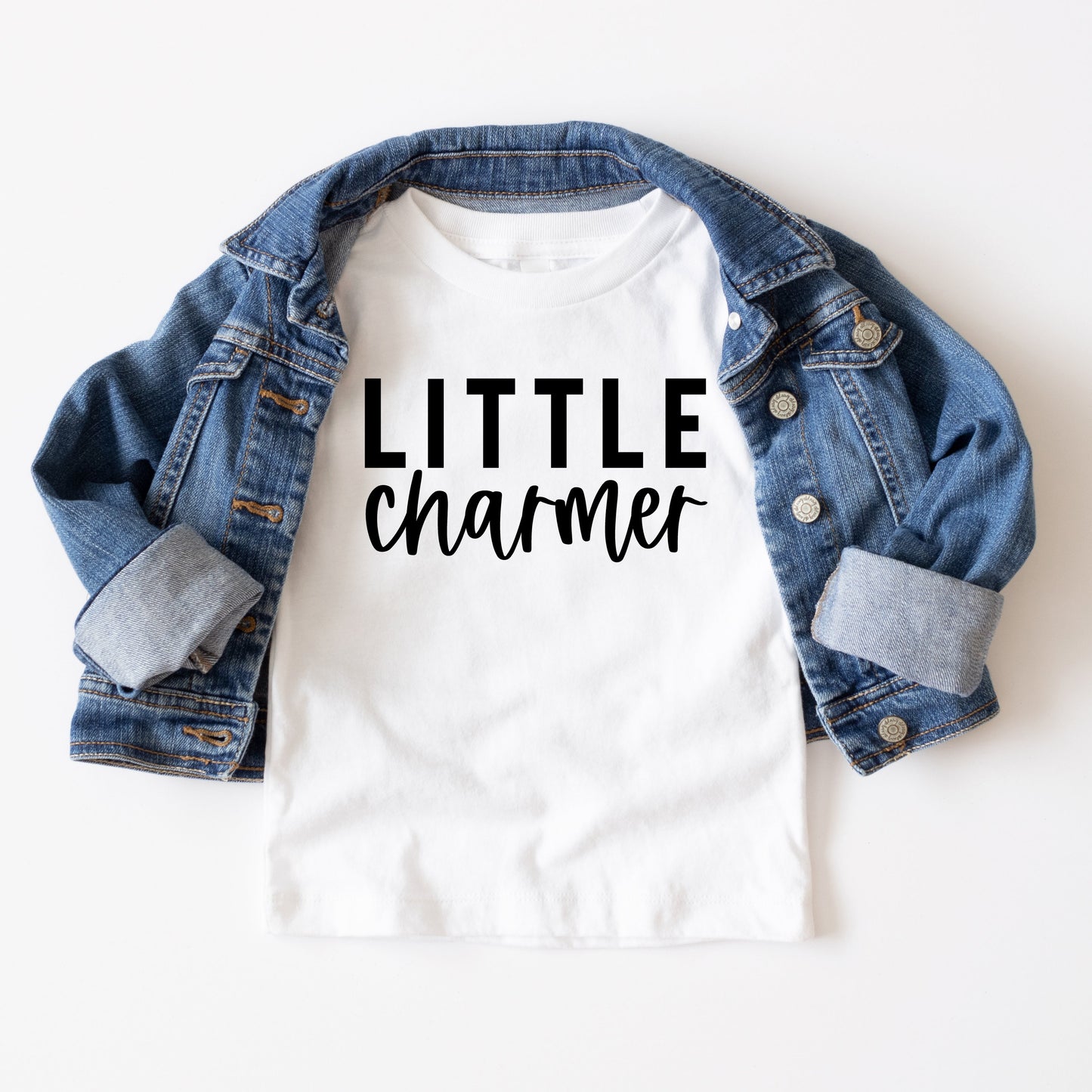 Little Charmer | Youth Short Sleeve Crew Neck by The Juniper Shop