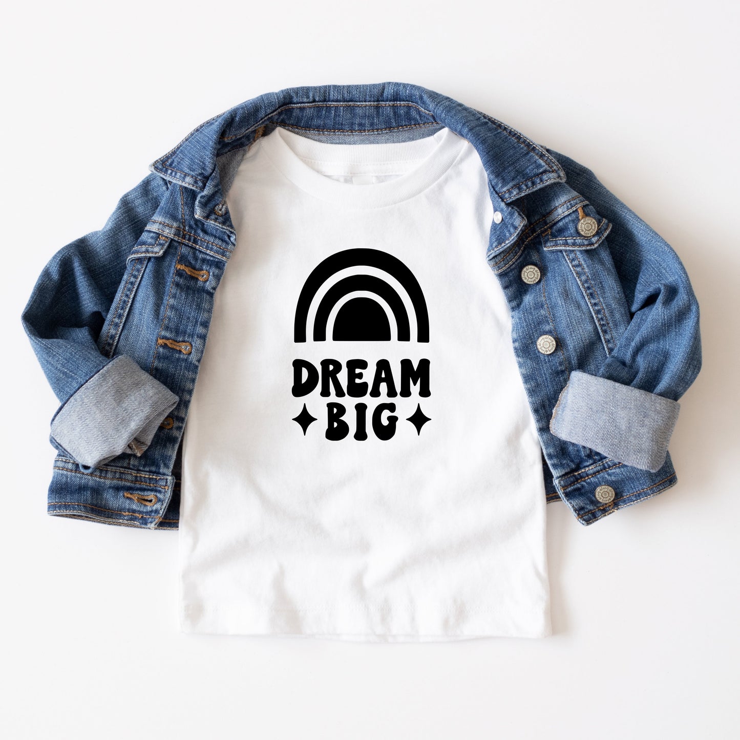 Dream Big Rainbow | Youth Short Sleeve Crew Neck by The Juniper Shop