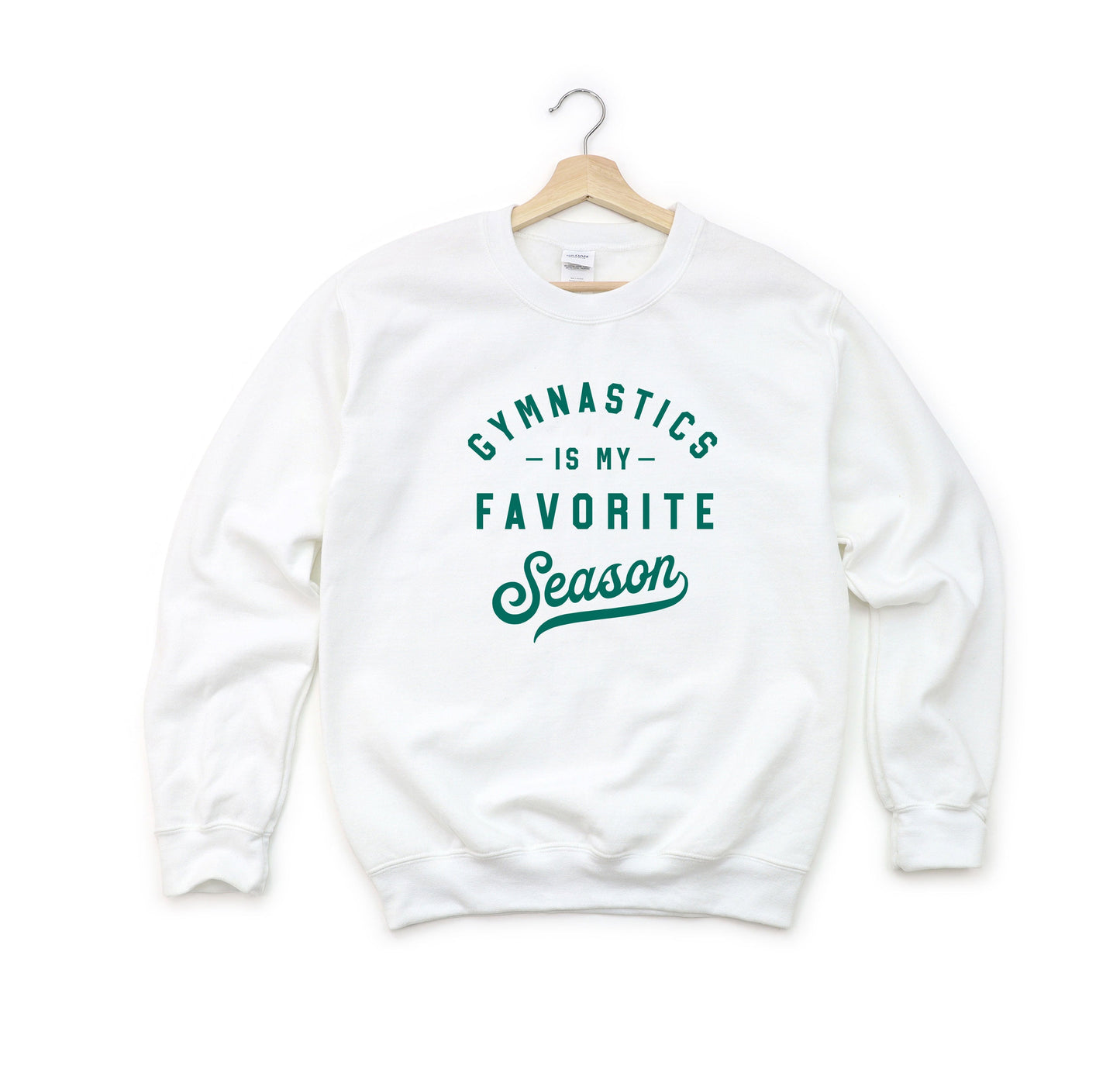 Gymnastics Is My Favorite Season | Youth Sweatshirt by The Juniper Shop