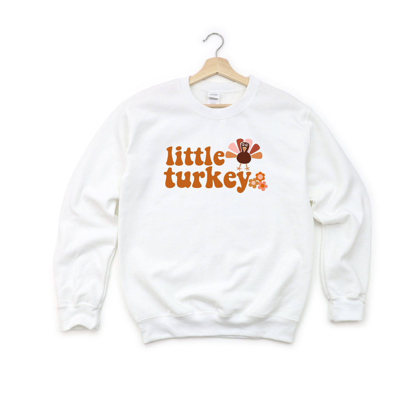 Little Turkey Flowers | Youth Sweatshirt by The Juniper Shop