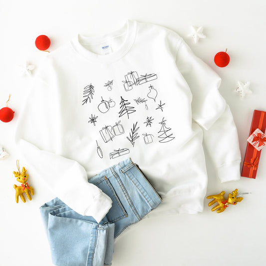 Christmas Clipart | Youth Sweatshirt by The Juniper Shop