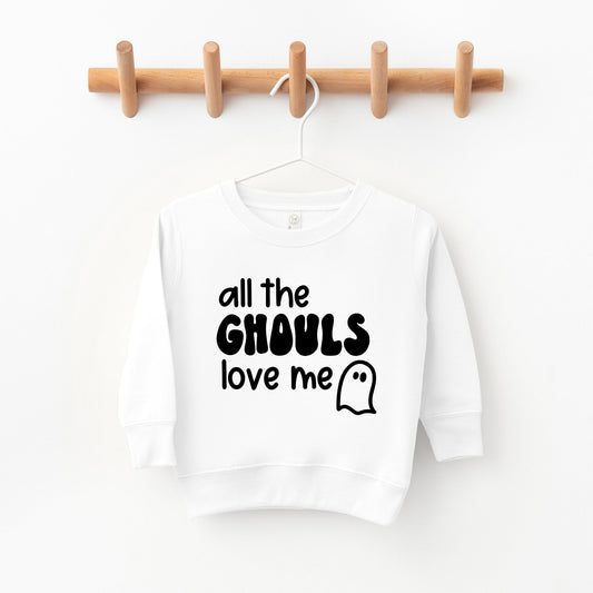 All The Ghouls Ghost | Toddler Sweatshirt by The Juniper Shop