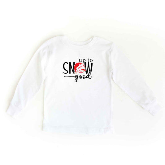 Up To Snow Good | Toddler Long Sleeve Tee by The Juniper Shop