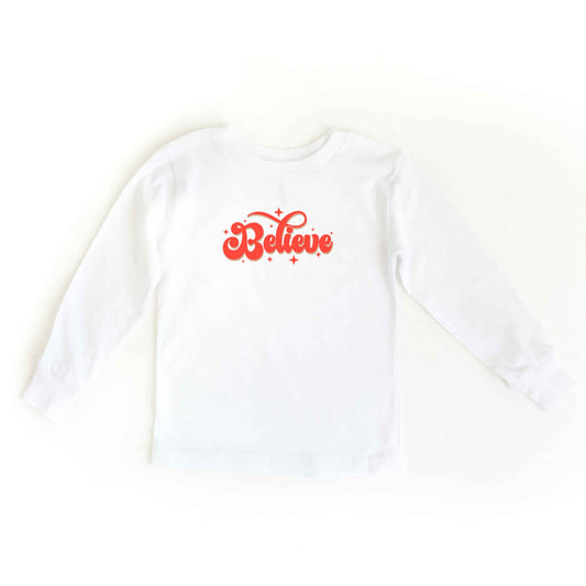 Magical Believe | Toddler Long Sleeve Tee by The Juniper Shop