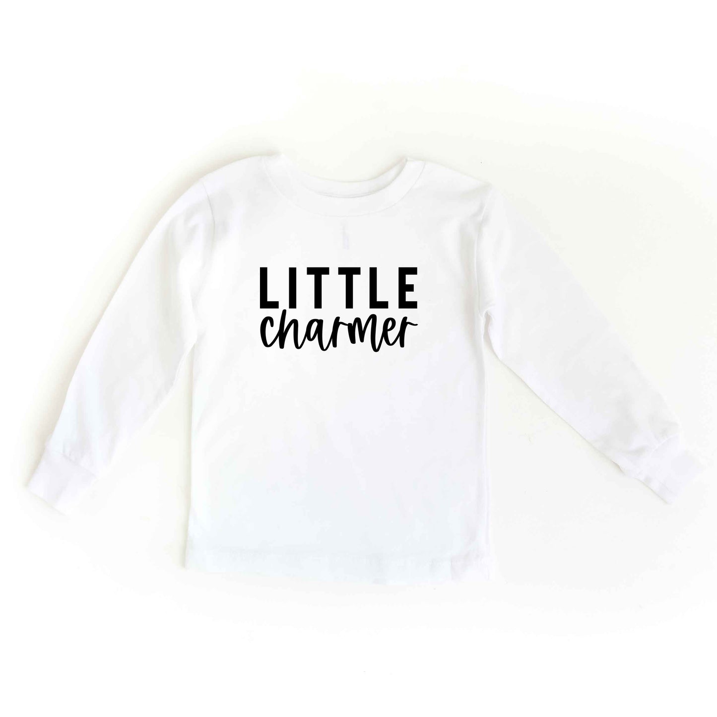 Little Charmer | Toddler Long Sleeve Tee by The Juniper Shop