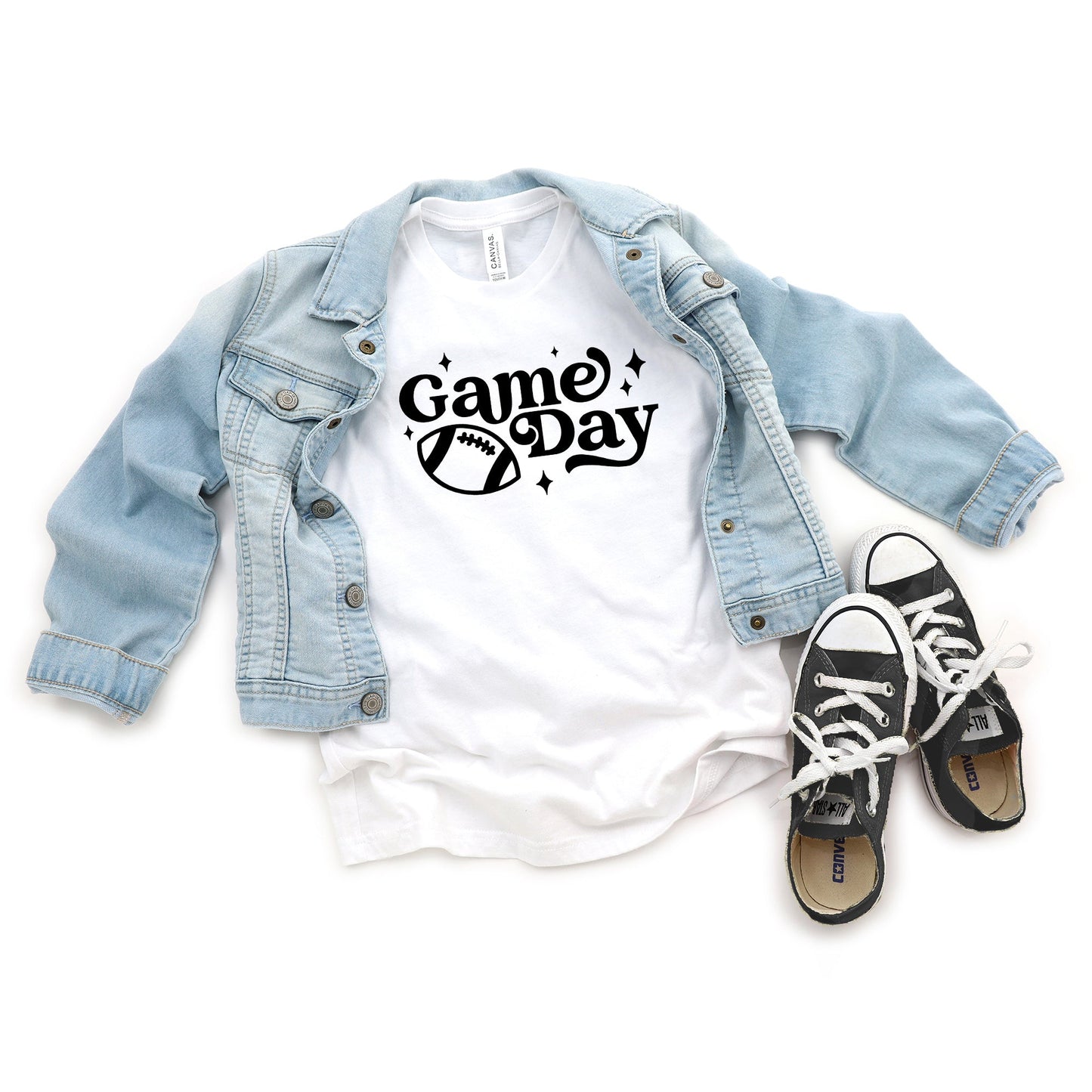 Game Day Stars | Youth Short Sleeve Crew Neck by The Juniper Shop